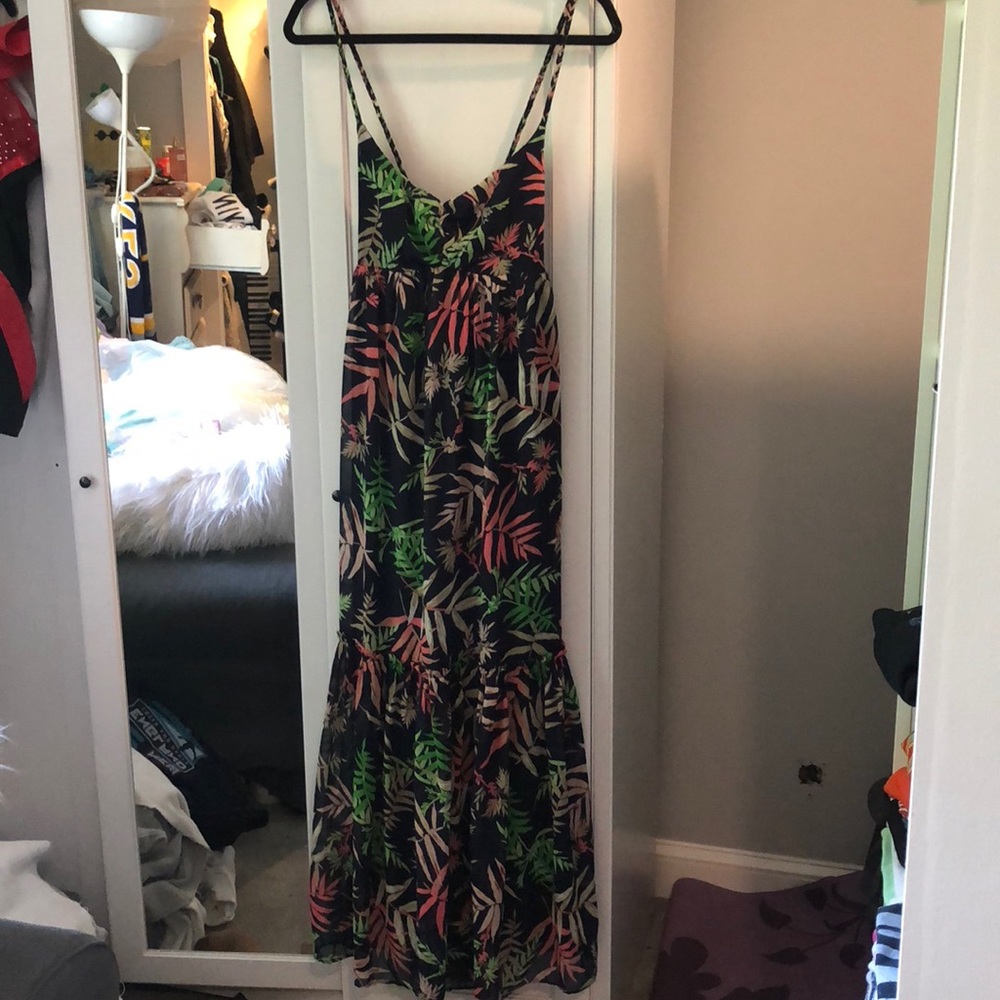 Tropical Maxi Dress